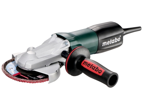 METABO WEF 9-125 Quick Amoladora angular de cabeza plana/Cartón