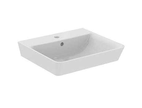 Lavabo de aire IDEAL STANDARD Connect Air Cube 500mm E0301, Lavabo de aire IDEAL STANDARD Connect Air Cube 500mm E0301, Color: Blanco con Ideal Plus