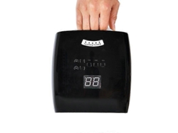Lámpara de uñas recargable S10 de 48 W con asa, secador de esmalte de gel inalámbrico, luz LED para uñas, lámpara UV LED inalámbrica para uñas Ly Ebike