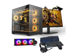 Kit Gaming Amd Ryzen 7 7700x - Ram 32gb - Geforce Rtx 4060 Ti - 2 Tb Ssd Nvme - Wifi - Bluetooth - Monitor Lcd 27.0 - Windows 11 Pro