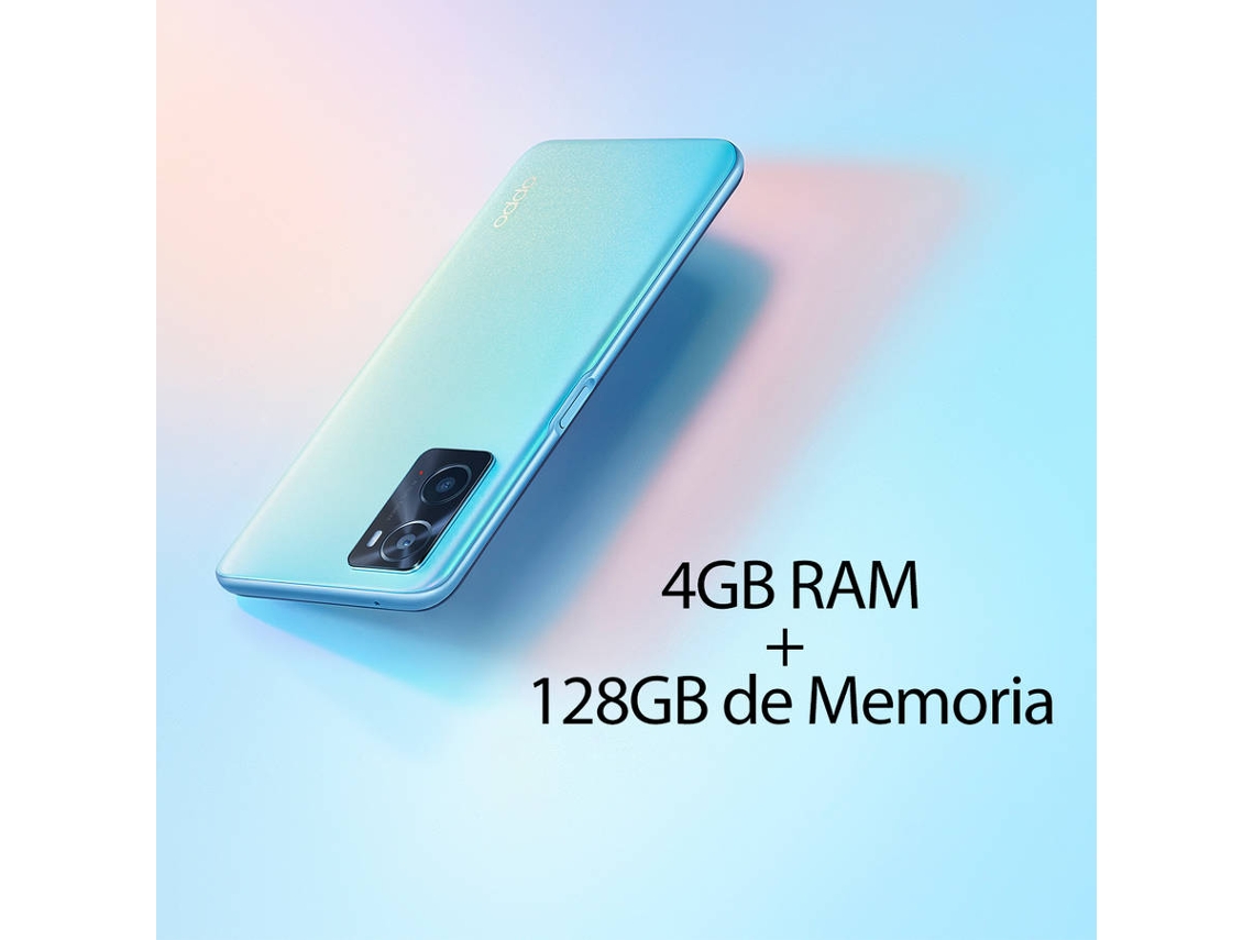 Smartphone OPPO A76 (6.56'' - 4 GB - 128 GB - Azul)