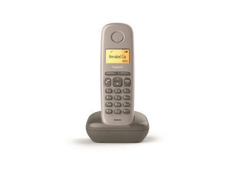 Teléfono Fijo GIGASET Dect A180 Marrón