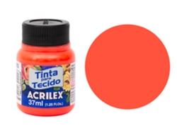 ACRILEX Pintura Textil Fluo Rojo 103