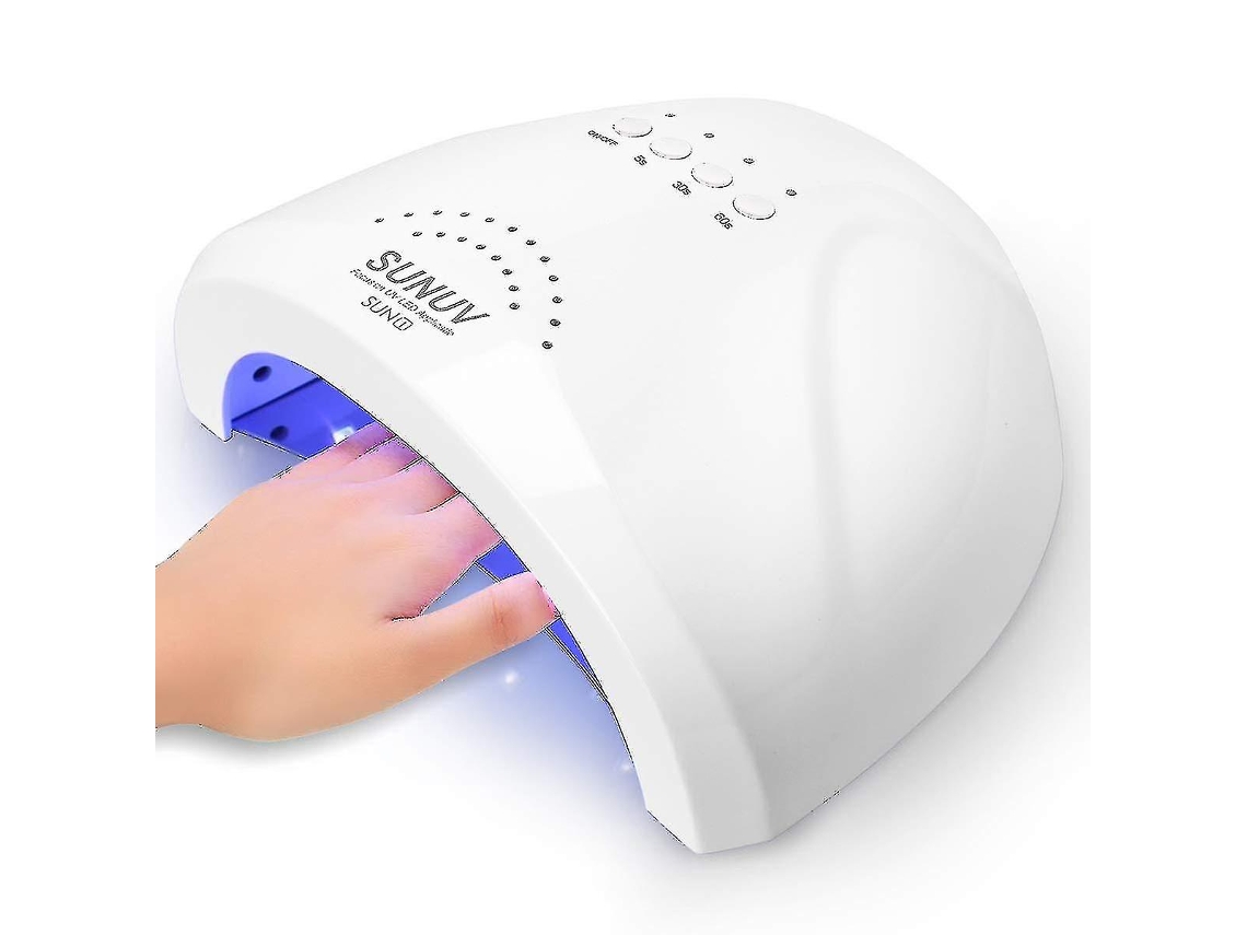 Lámpara de uñas UV LED, lámpara de uñas de gel, secador UV de 48 W con 3 temporizadores Ly Ebike
