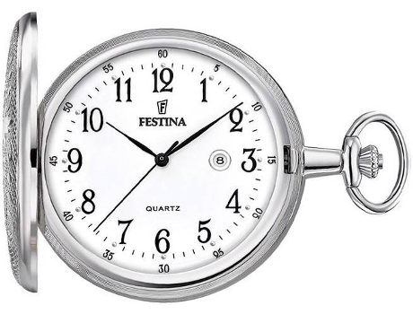 Reloj FESTINA Hombre (Acero - Plateado)