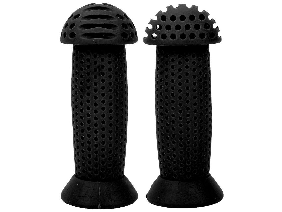 1par De Fundas Para Manillar De Bicicleta Niño Protectoras De Agarre Manos Scooter (negro)