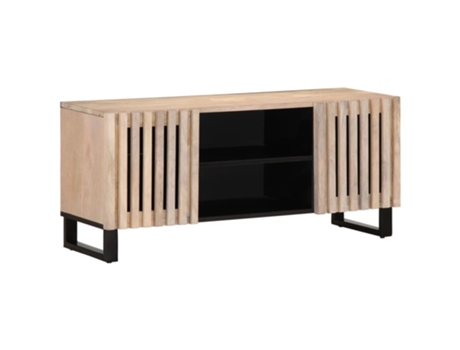 Mueble De Tv VIDAXL Blanco Madera (105x34x46 cm)