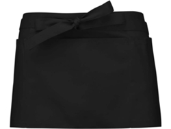 Delantal KARIBAN Corto (Negro - Poliéster - 26 x 70 cm)