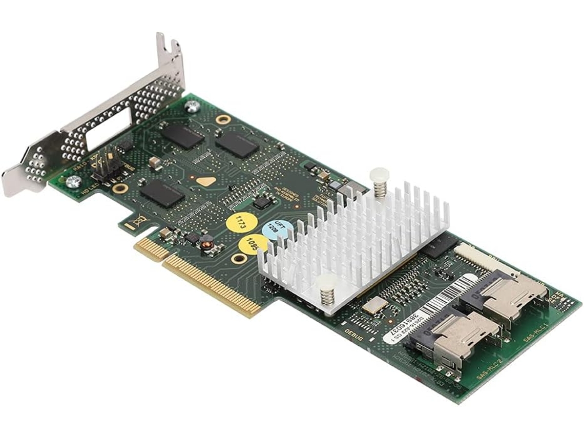 Tarjeta Controladora Raid Sas2108, Caché Potente, Deflector Bajo.