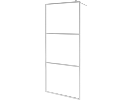 Cabina de Ducha VIDAxL Accesible Vidrio Esg Esmerilado 80x195 cm