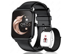 Smartwatch para mujer con pantalla HD de 1,83 pulgadas, compatible con llamadas Bluetooth y resistente al agua IP68.