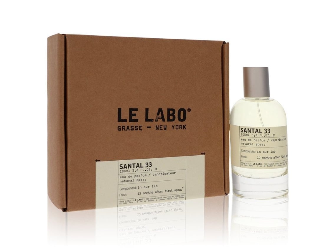 Eau De Parfum Le Labo Santal 33 by Le Labo Spray 3.4 oz (100 ml)