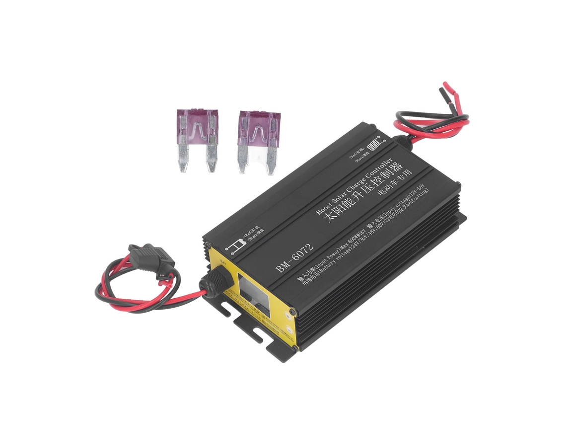 Controlador De Carga Solar Mppt Boost 600w 12-50v Entrada Lcd 24v 36v 48v 60v 72v