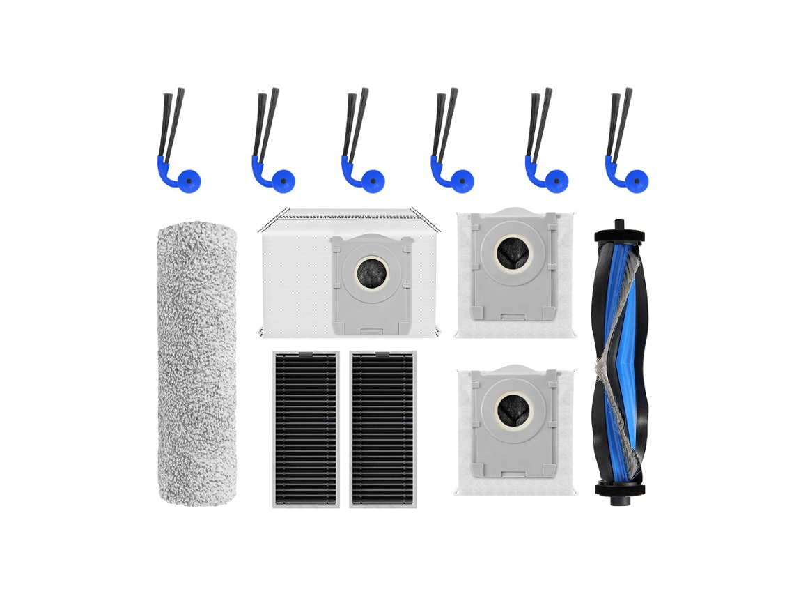 Kit Repuesto Adaptable Para Ecovacs X11/x11pro, Alto Rendimiento, 13 Accesorios Multiuso Para Limpieza Completa De Suelos Domésticos