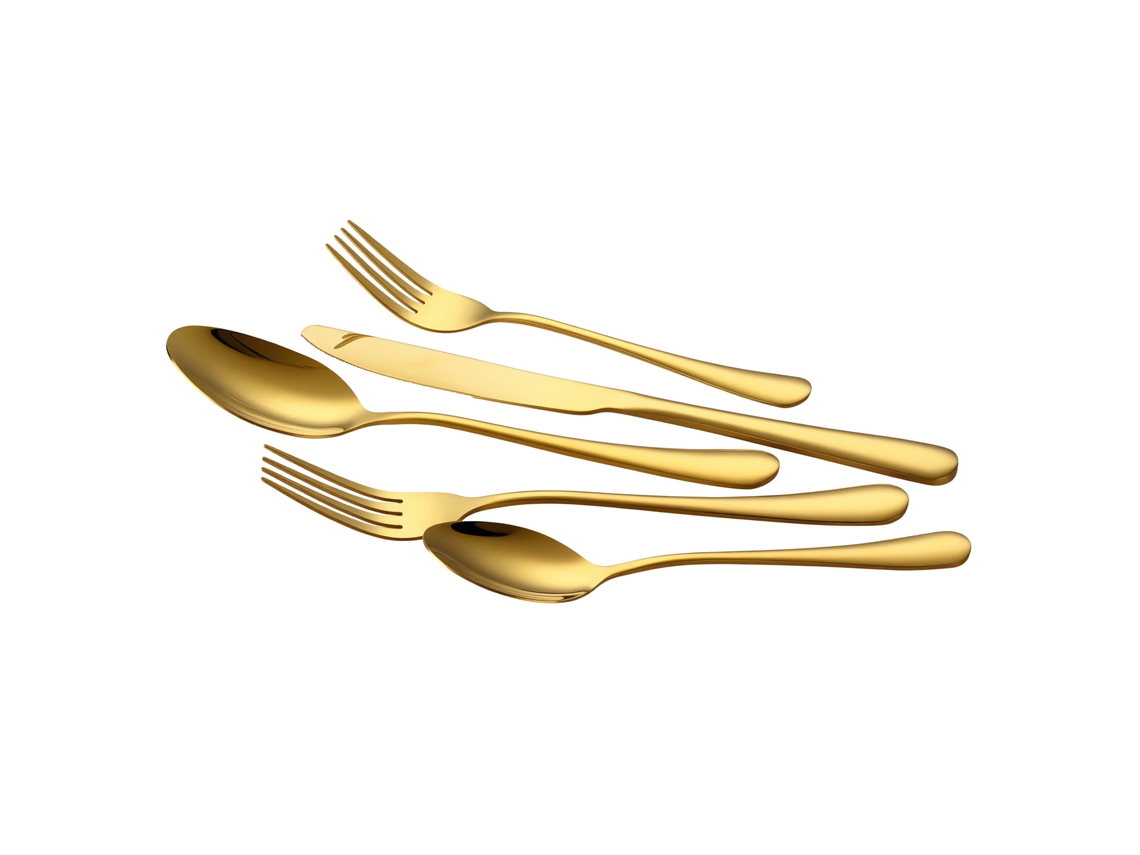 Juego de cubiertos de acero inoxidable Succebuy 100 piezas para 20 personas, cocina.