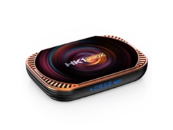 Caja de TV inteligente Yuysan Hk1rx4 4k Android 11 Amlogic S905x4 CPU con control remoto de 4 GB y 64 GB