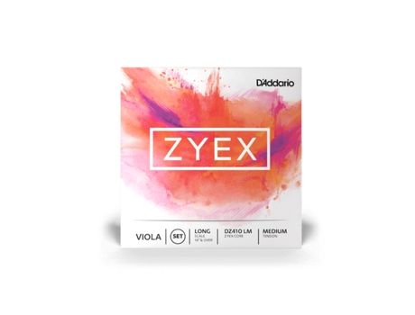 Daddario set cordas viola arco 16 zyex dz410-lm