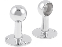 Piezas 2 Barra Colgar Toallas Ropa Tono Plateado, 22 Diámetro (a8f2a6275a036374af821704ea644c8c)