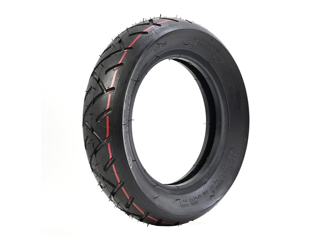 Pneu Neumático 10 Polegadas 10x2.50 Compatível Com Scooter Elétrico Kugoo M4, Borracha Resistente Ao Desgaste E Boa Aderência