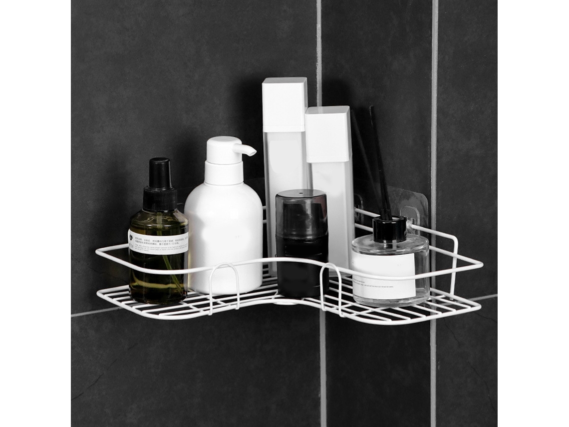 Repisa Baño Colgante De Pared Y Porta Champú Esquina Ducha, Estante Baño Montado En Pared Y Rack Baño