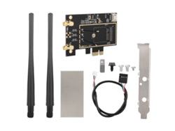 Tarjeta Conversora De Adaptador Wifi De Escritorio M.2 Ngff A Pci-e 1x Para 8260 7265 1535 7260