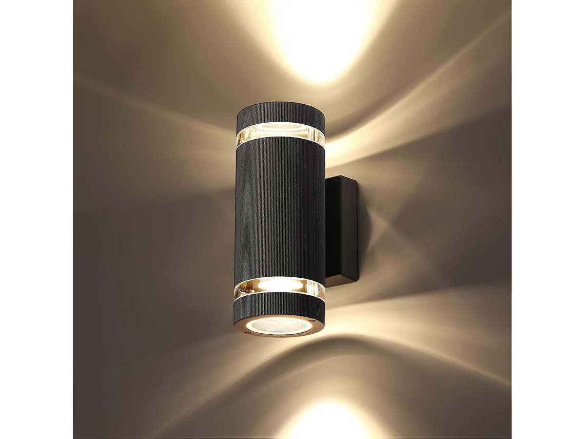 Rebe-luz De Pared Exterior Led, Ip65 Impermeable, Aluminio Moderno, Para Jardín, Garaje, Patio, Entrada, Iluminación Exterior