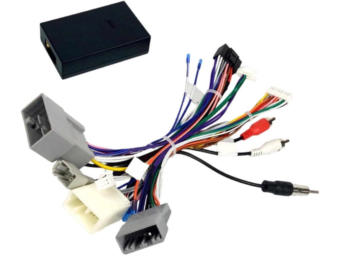 Cable De Caja De Protocolo Canbus Para Arnés De Cableado De Estéreo De Automóvil Honda Civic V City 2012-2016
