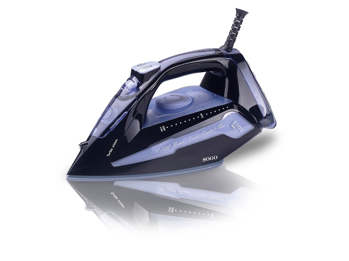Plancha a Vapor SOGO PLA-SS-6330-L (Chorro de vapor200 g/min - Base Cerámica)