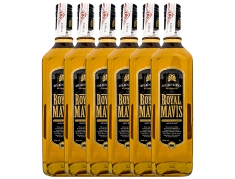 Whisky ROYAL MAVIS Blended Royal Mavis (1 L - 6 unidades)