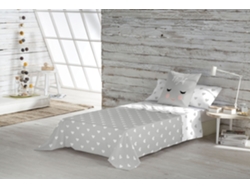 Sábana Encimera Con Funda De Almohada Cama 105 Algodón Extra Suave Fabricado En España Corazones COOL KIDS