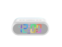 Reloj Digital LED Colorido Reacher con 2 Alarmas y Luz Nocturna Kofihety