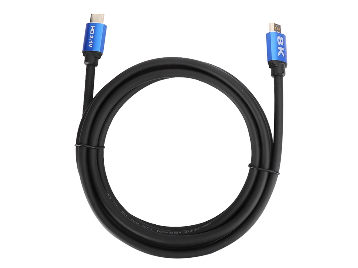 Cabo Hdmi 2.1 8k 3m Liga De Alumínio Super Claro Tv Computador Ps4 Xbox 48gbps 7680x4320