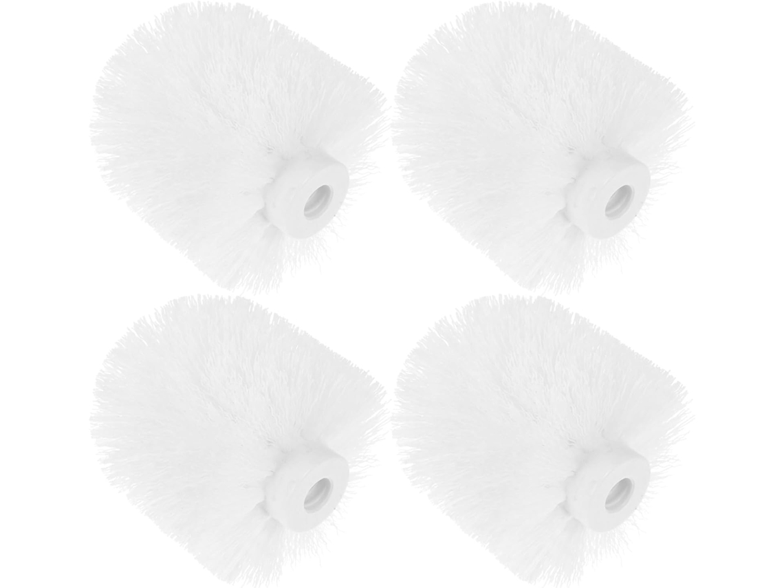Juego De 4, Blancos, De Plástico, Para Baño