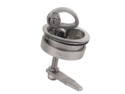 Cerradura De Acero Inoxidable Para Compartimentos De Embarcaciones, Pestillo Empotrado Para Compartimentos Marinos.