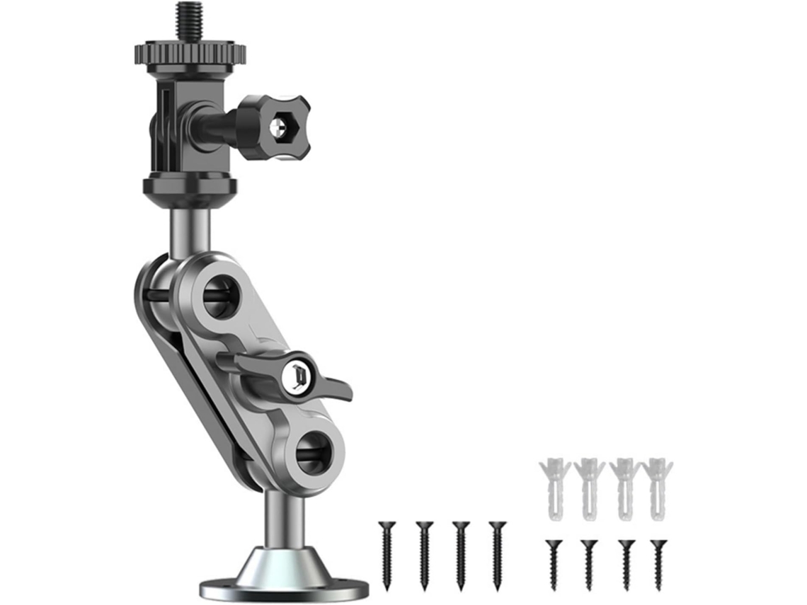 Soporte Metálico Resistente Para Monitor Con Rosca De 1/4" Para Cámaras De Seguridad