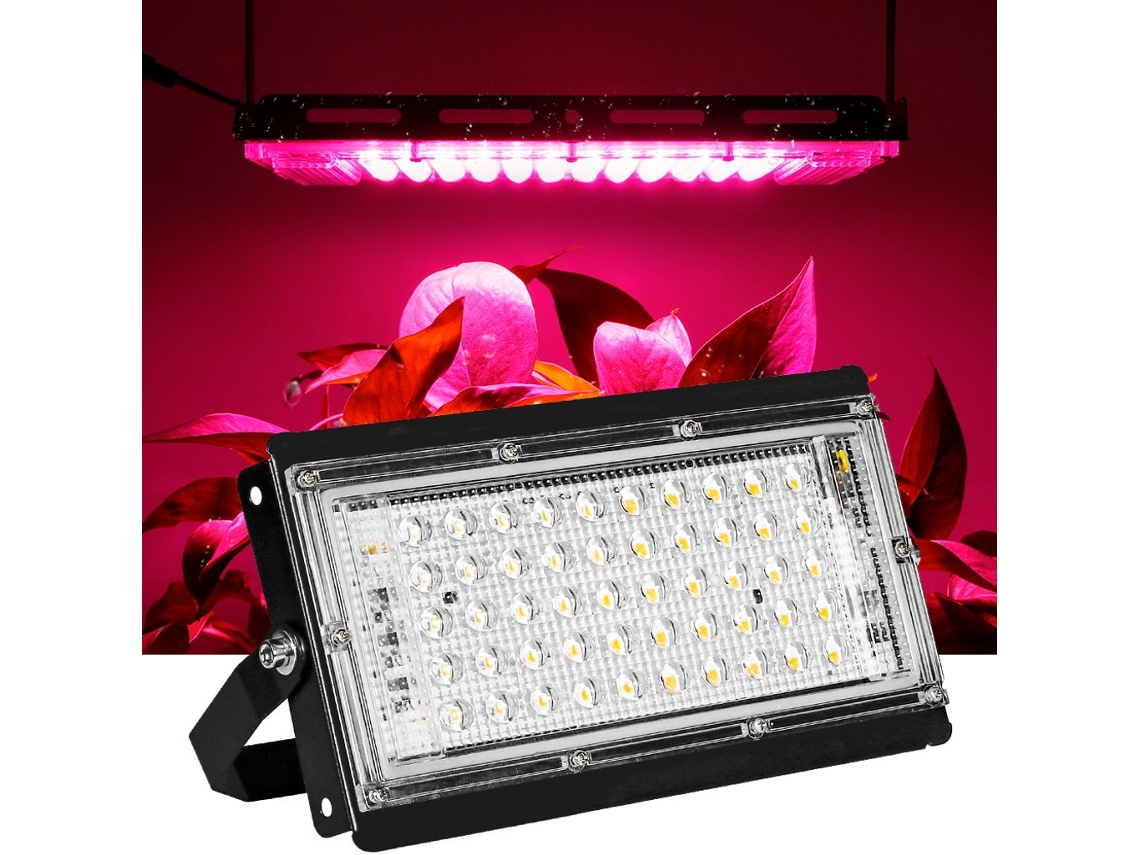 Solución de cultivo en interiores, luz LED de cultivo de espectro completo para un desarrollo y una cosecha optimizados de las plantas, diseño resistente al agua que...