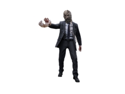 Figura del Espantapájaros de Batman Begins de DC Comics de Hot Toys Mms801