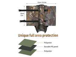 Protector De Pies Anti-mordeduras De Serpiente Con Camuflaje Para Exteriores