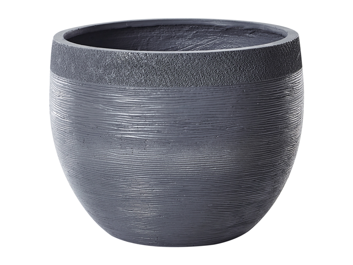 Maceta gris ⌀ 50 cm BELIANI Zakros