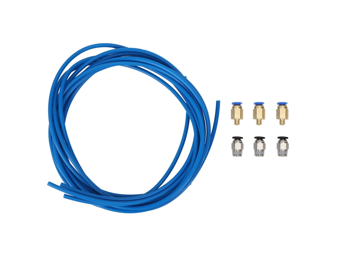 Tubo De Ptfe Para Impresoras 3d, Conectores Pc4-m6 M10 Para Consumibles De 1,75 Mm