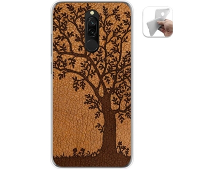 Carcasa Xiaomi Redmi 8 TUMUNDOSMARTPHONE Cuero 03 Multicolor