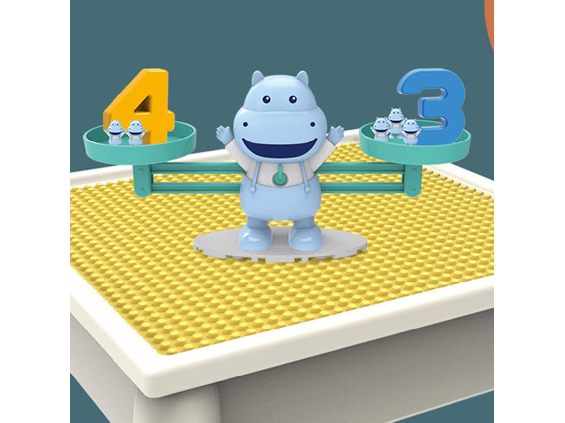 Ats-balanza Educativa Con Animales Divertidos Juguete Interactivo Para Niños Aprendizaje Matemático By-802