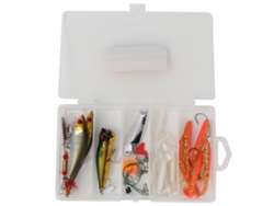 Kit De Isca Rotativa Hard Bait, Isca De Peixe Biónica, Anzóis Afiados, Kit Com 14 Peças