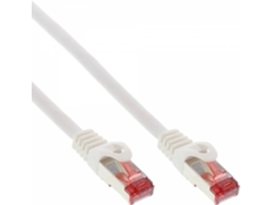 Cable de Red INLINE (RJ45 - 25 cm - Blanco)