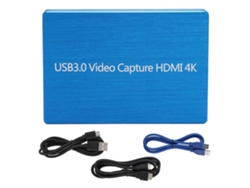 Tarjeta De Captura Hdmi A Usb 3.0, Grabadora Hd 4kx2k Para Juegos Y Transmisiones En Vivo (sin Necesidad De Controladores).