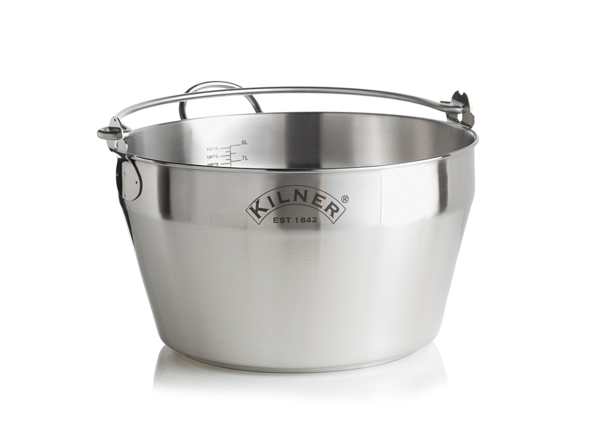 Olla para Compotas KILNER en Acero Inox 8l