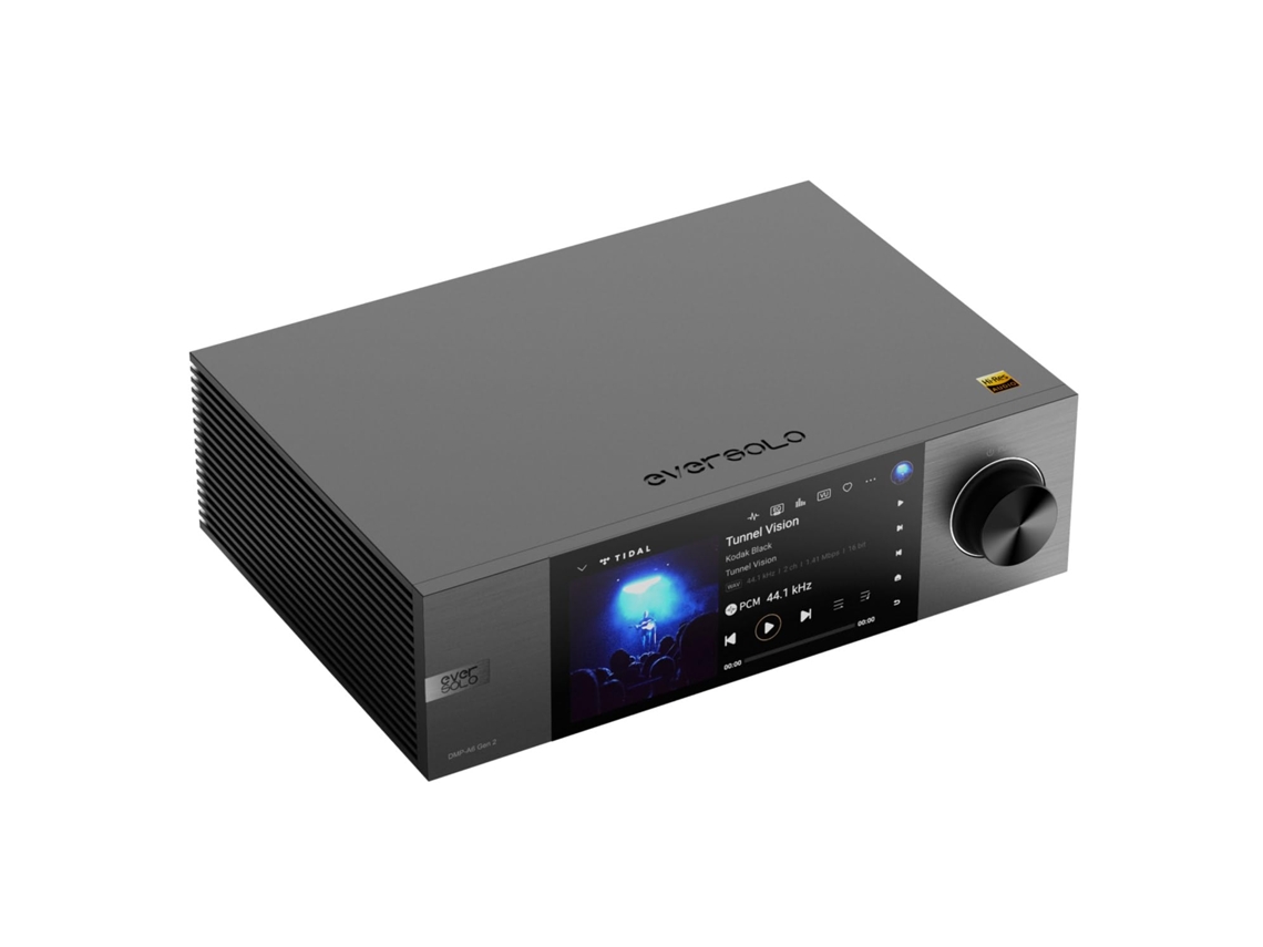 Reproductor de audio Hi-Fi DMP A6 Gen 2 Red con sonido superior. Eversol