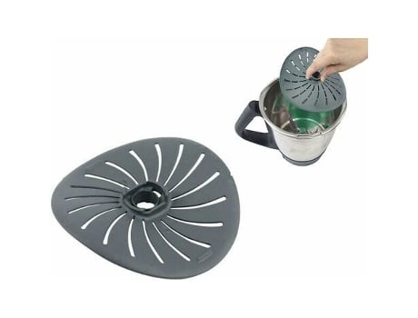 TM5 TM6 Cubierta Protectora de Cuchillas, Base de Cuchillas, Soporte para Cocer al Vapor y Grill al Vapor, Gris