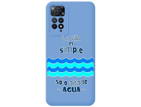 Carcasa para Xiaomi Redmi Note 12 Pro 4G TUMUNDOSMARTPHONE Azul