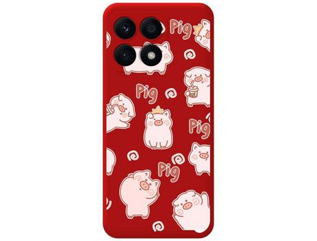 Carcasa para Huawei Honor X8a TUMUNDOSMARTPHONE Rojo